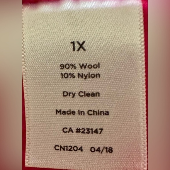 Talbots Coral Pink Coat - Picture 4 of 5